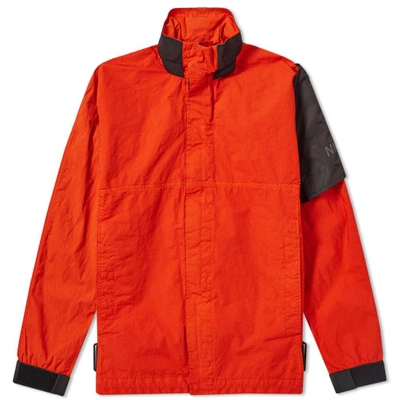 Shop Nemen Guard Jacket In Orange