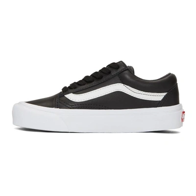 Shop Vans Black Og Old Skool Lx Sneakers In Vlt Black