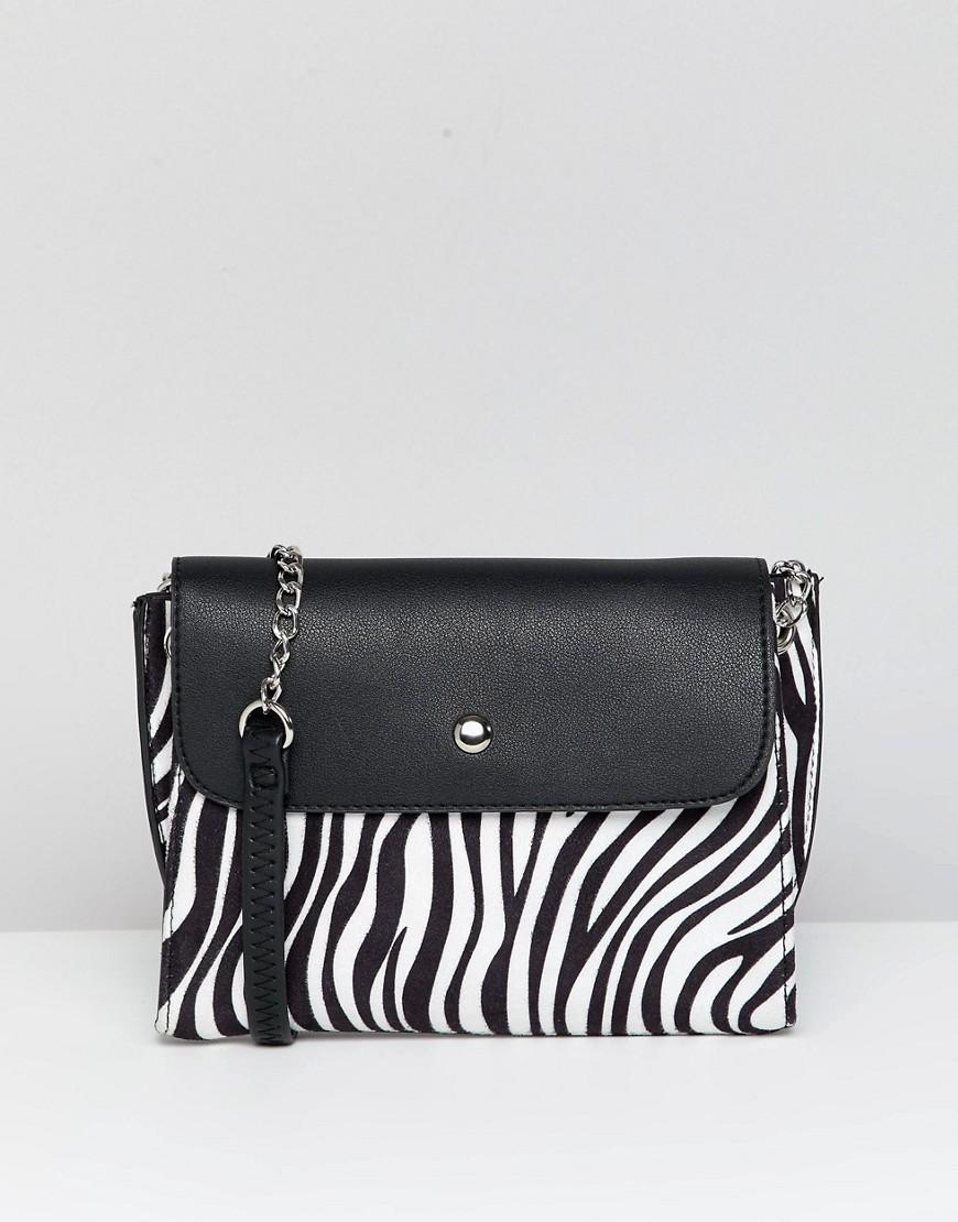 new look animal print bag