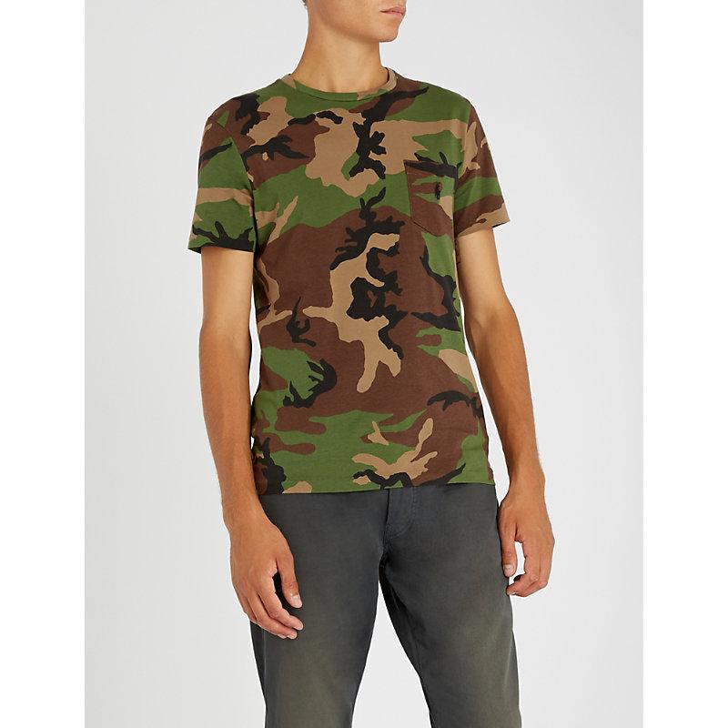 polo ralph lauren army shirt