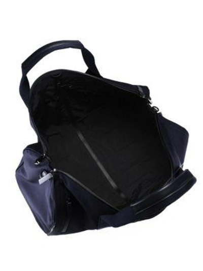 Shop Uri Minkoff Men's Convertible Suit & Duffel Bag In Black