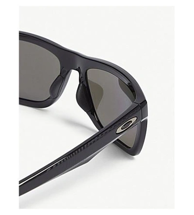 Shop Oakley Holston Square Sunglasses In Black