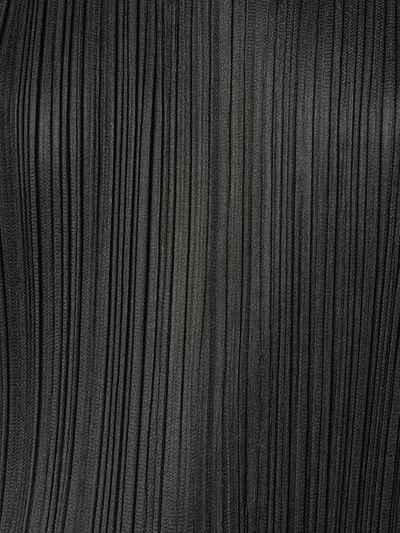 Shop Issey Miyake Pleats Please By  Pleated Sleeveless Jumpsuit - Black