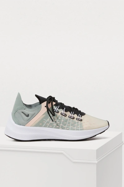 Shop Nike Exp-x14 Sneakers In Mica Green / White Storm Pink