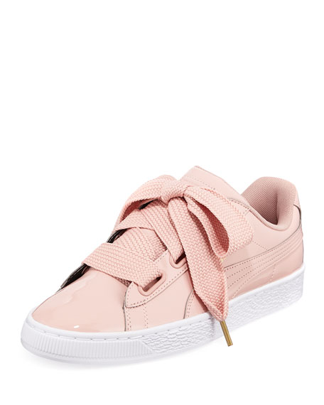 puma basket heart patent leather sneaker puma basket heart patent leather sneaker