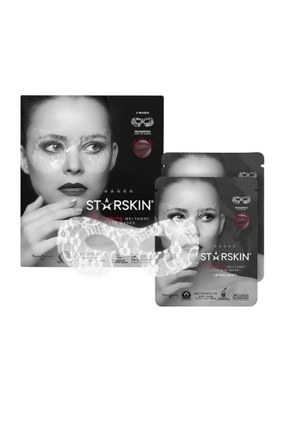 Shop Starskin Lifting Lace Meltaway Eye Mask In N,a