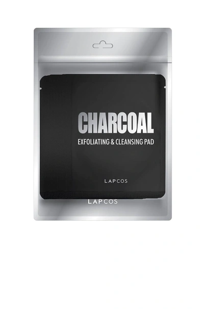 Shop Lapcos Charcoal Exfoliating & Cleansing Pad 5 Pack In N,a
