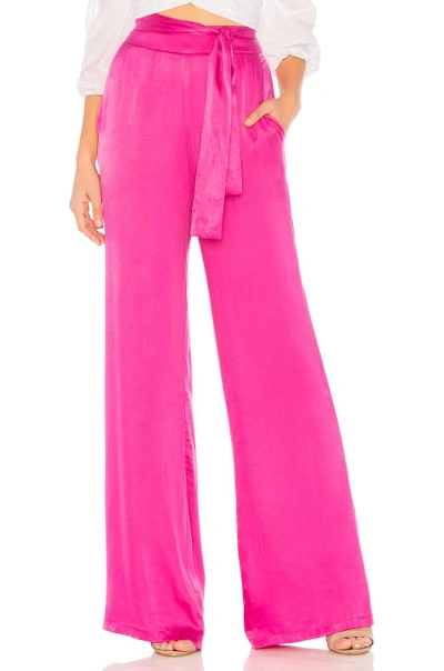 Shop Lovers & Friends Lovers + Friends Ariana Pant In Pink. In Hot Magenta