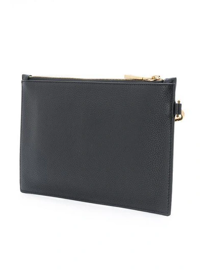 Shop Versace Medusa Clutch - Black