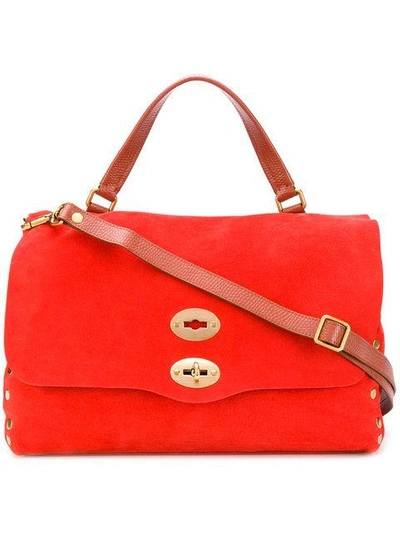 Shop Zanellato Pompeia Shoulder Bag In Red
