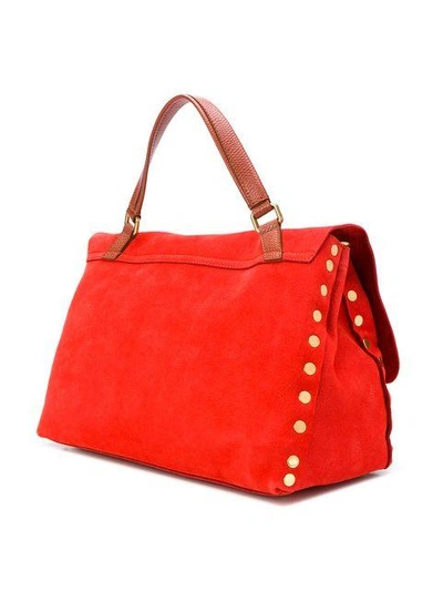 Shop Zanellato Pompeia Shoulder Bag In Red