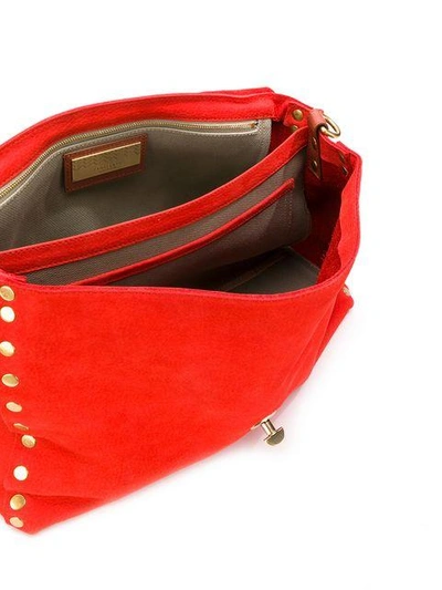 Shop Zanellato Pompeia Shoulder Bag In Red