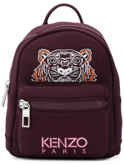 Shop Kenzo Tiger Backpack - Pink