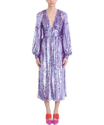 purple dress womens