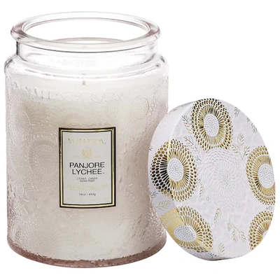 Shop Voluspa Panjore Lychee Glass Jar Candle 18 oz/ 510 G 1-wick Candle