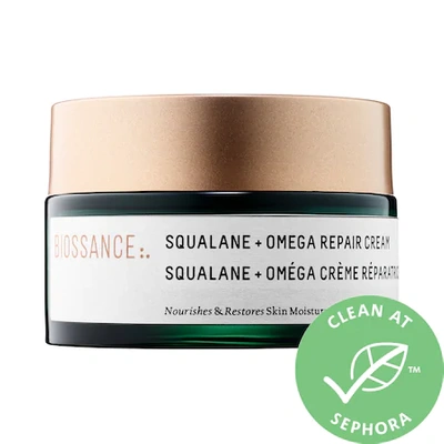 Shop Biossance Squalane + Omega Repair Deep Hydration Moisturizer 1.69 oz / 50 ml