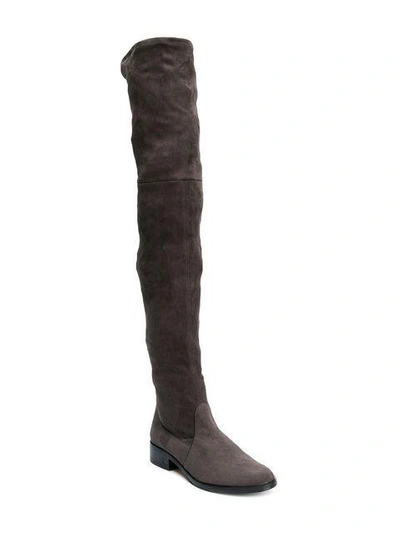 Shop Parallele Fabea Boots In Grey