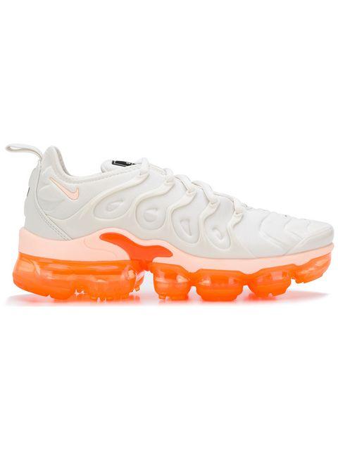 nike vapormax plus orange and white