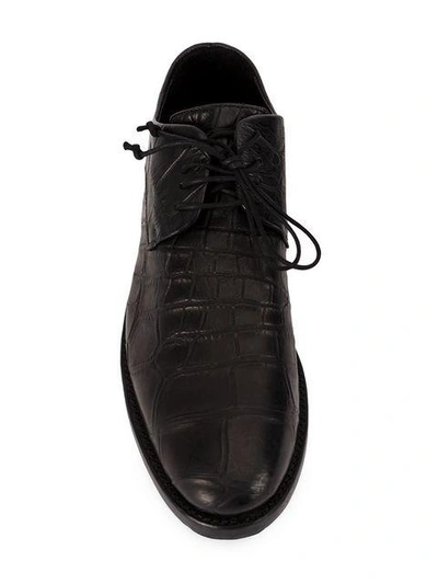 Shop Isaac Sellam Experience The Last Conspiracy X Isaac Sellam Derby Shoes In H19-noir