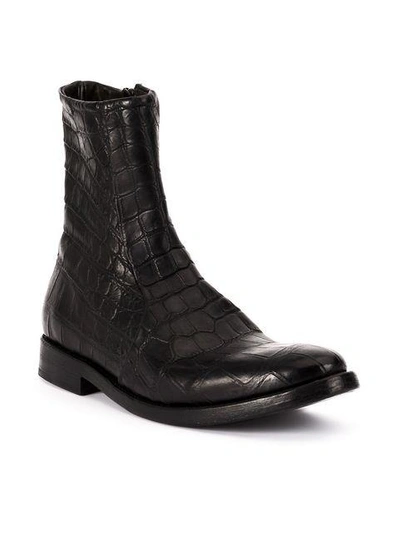 Shop Isaac Sellam Experience The Last Conspiracy X Issac Sellam Boots - Black