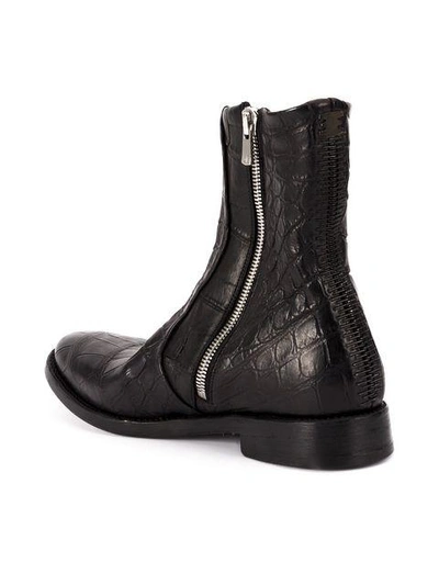 Shop Isaac Sellam Experience The Last Conspiracy X Issac Sellam Boots - Black