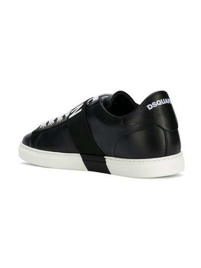 Shop Dsquared2 Icon Lace-up Sneaker In Black