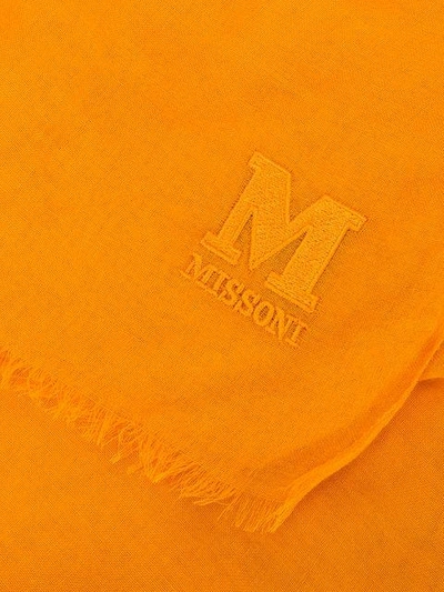 Shop M Missoni Pashmina Scarf - Orange