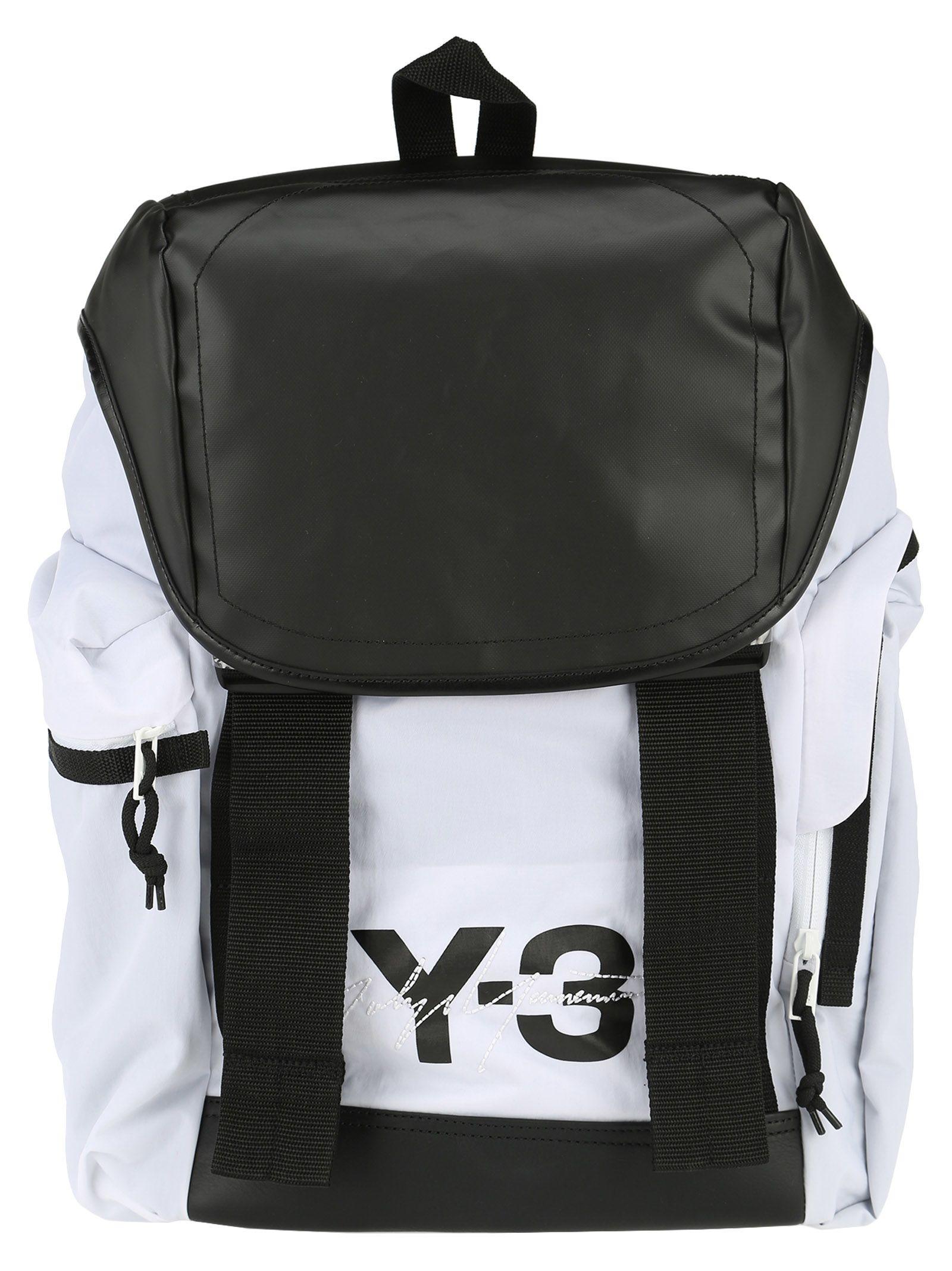 Y-3 Adidas Y3 Backpack In White | ModeSens