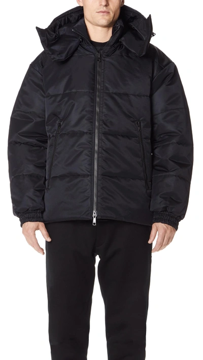 Shop Y-3 M Padded Jacket In Black