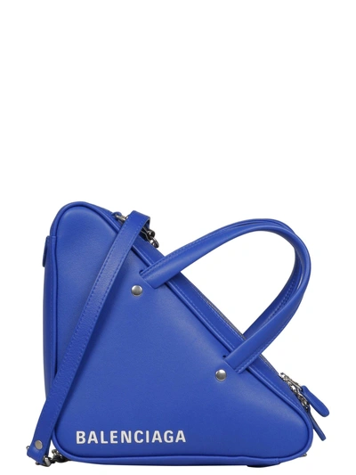 Shop Balenciaga Xs Triangle Duffle Shoulder Bag In 4130