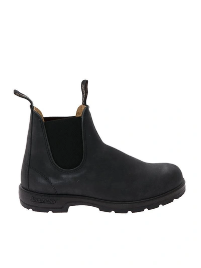 Shop Blundstone Chelsea Ankle Boots In Anthracite