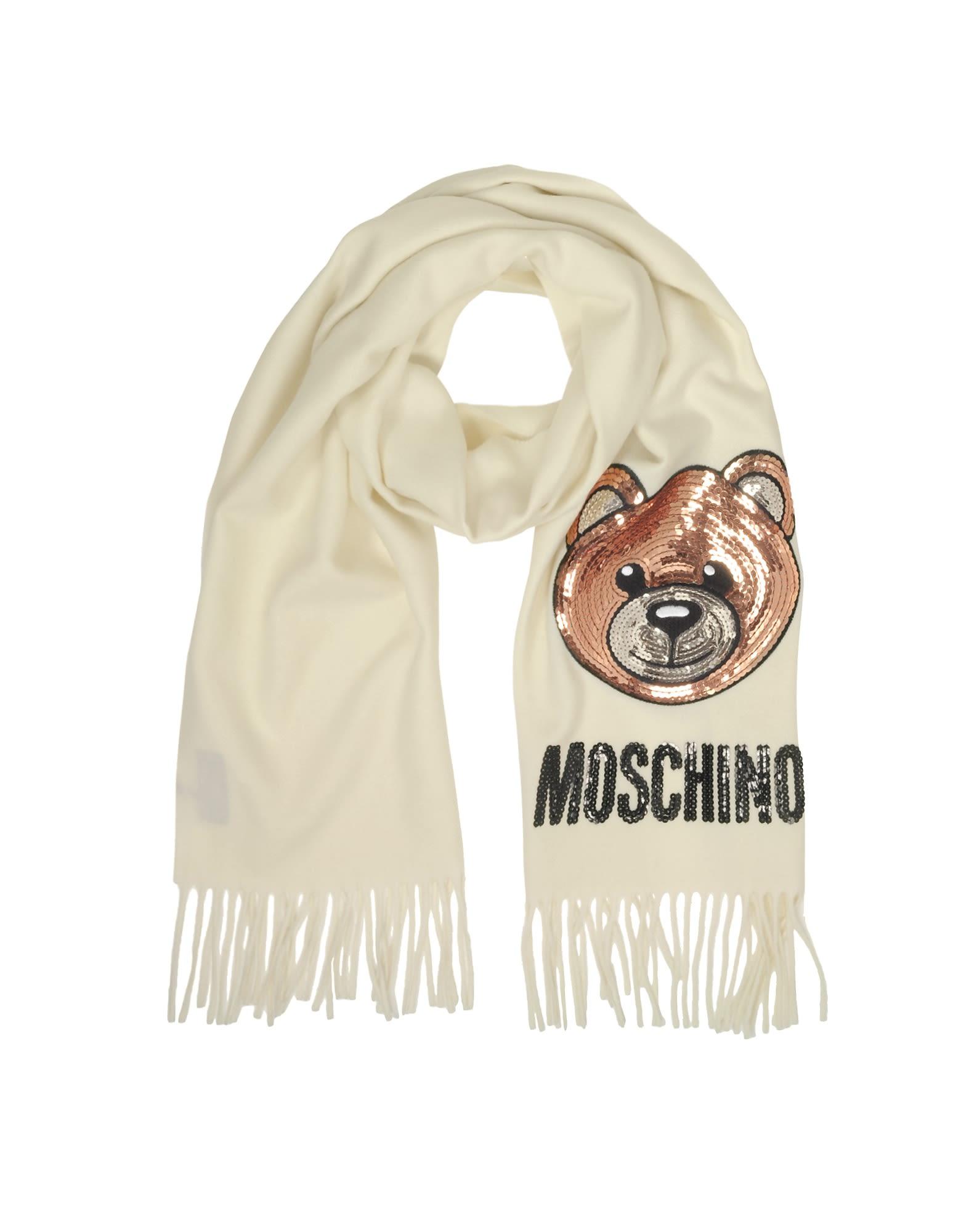 moschino scarf teddy bear