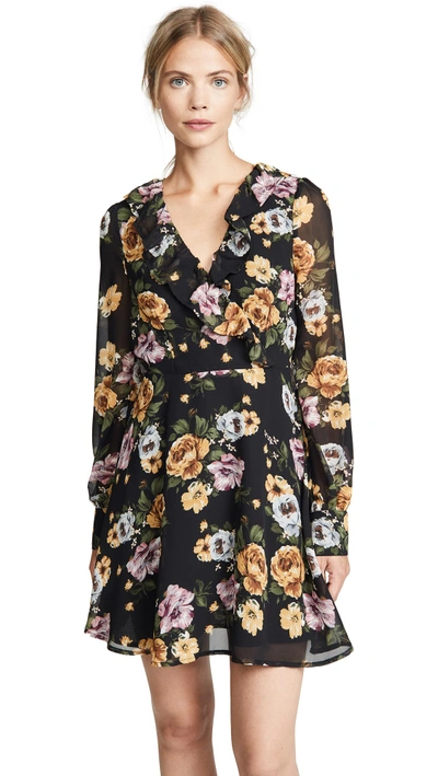 Shop Re:named Floral Long Sleeve Dress