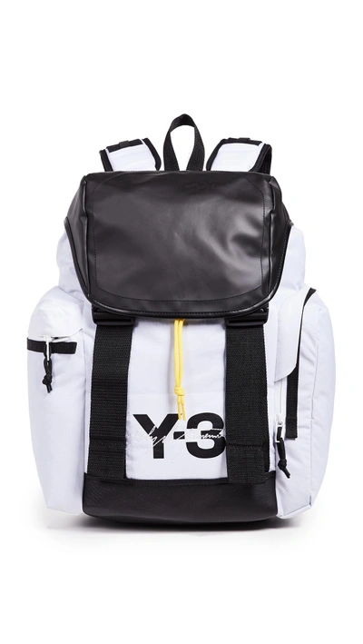 Y-3 Mobility Backpack In White | ModeSens