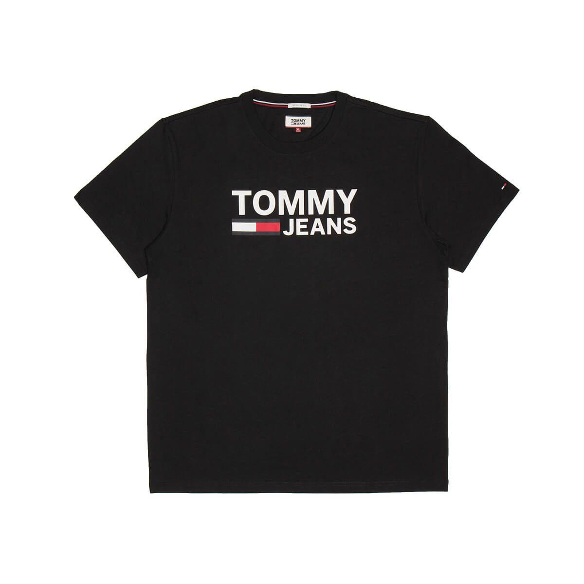 tommy jeans classic logo t shirt