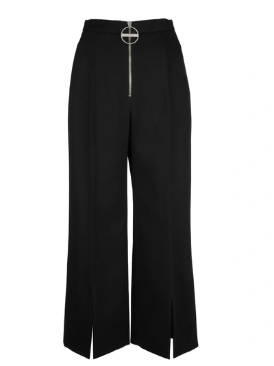 Shop Givenchy Wide Leg Trousers In 001