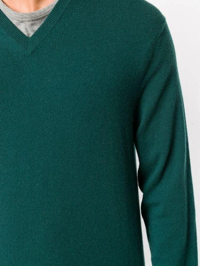 Shop N•peal Cashmere Jumper In Green
