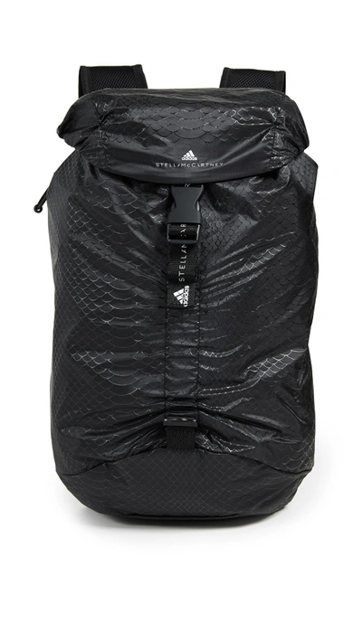 Shop Adidas By Stella Mccartney Adz Backpack In Black/white/black