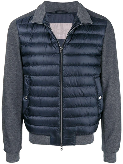 Shop Herno Quilted Gilet - Blue