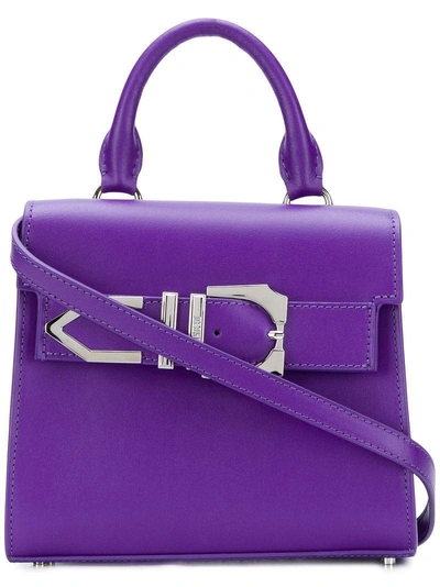 Shop Versus Iconic Buckle Tote Bag - Purple