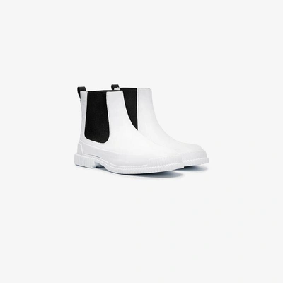 Shop Camper Black And White Pix Leather Boots