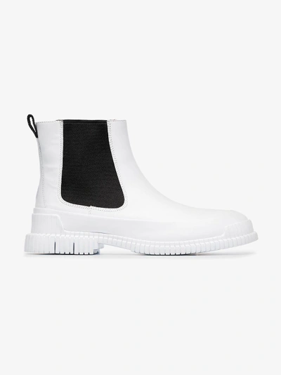 Shop Camper Black And White Pix Leather Boots