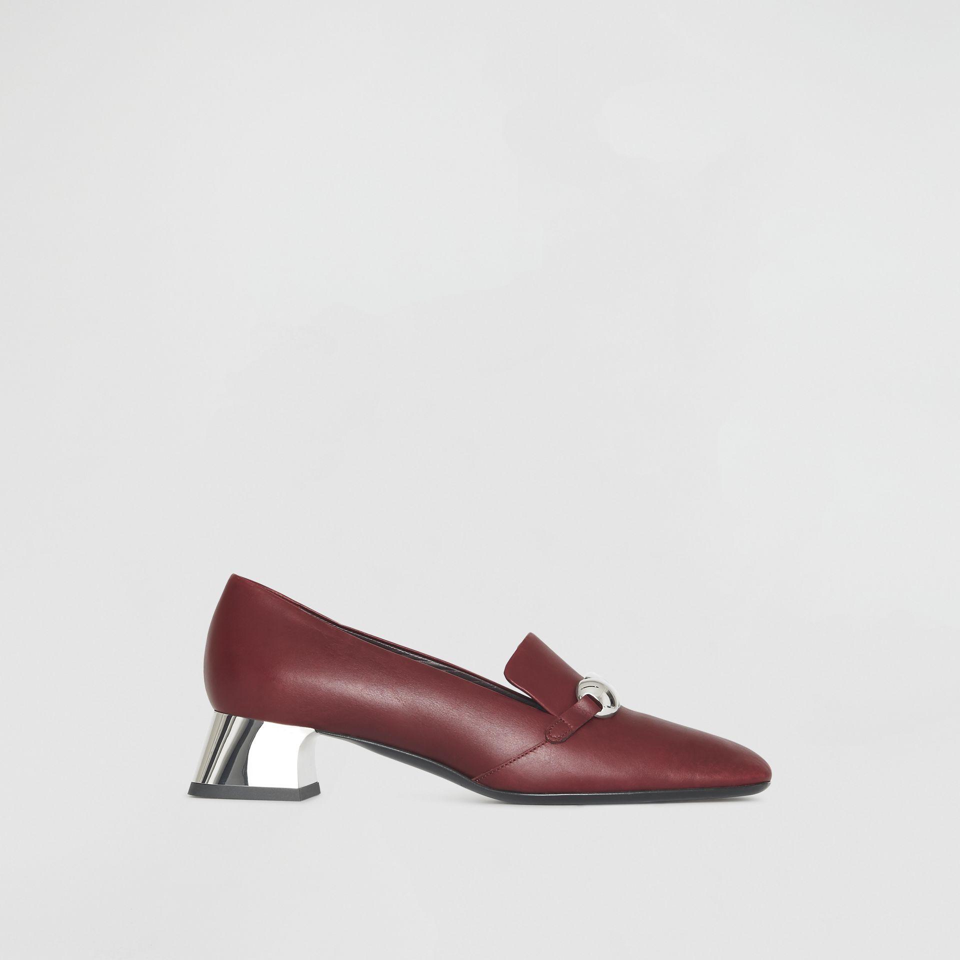 burberry pumps bordeaux