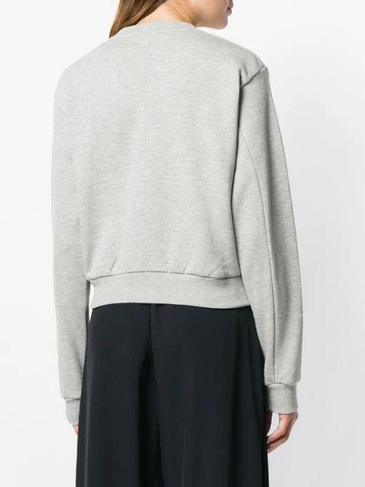 Shop Chiara Ferragni Small Flirting Sweatshirt - Grey