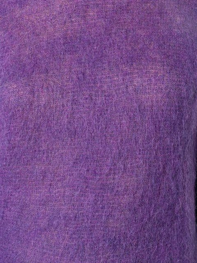 Shop Joseph Mohair Knit In Purple