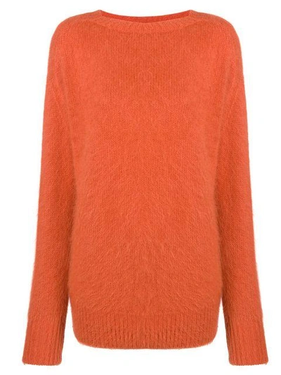 Shop Roberto Collina Textured Knit Sweater - Yellow