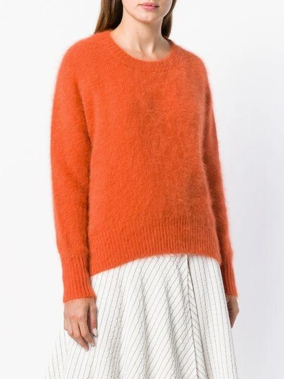 Shop Roberto Collina Textured Knit Sweater - Yellow