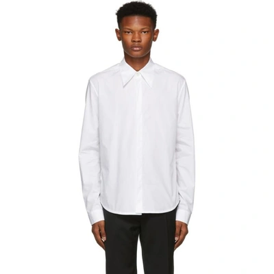 Shop Namacheko White Hidden Button Shirt