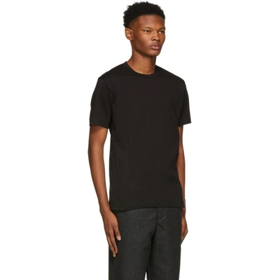Shop Comme Des Garçons Shirt Comme Des Garcons Shirt Black Basic Logo T-shirt In 1 Black