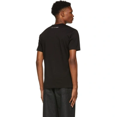 Shop Comme Des Garçons Shirt Comme Des Garcons Shirt Black Basic Logo T-shirt In 1 Black